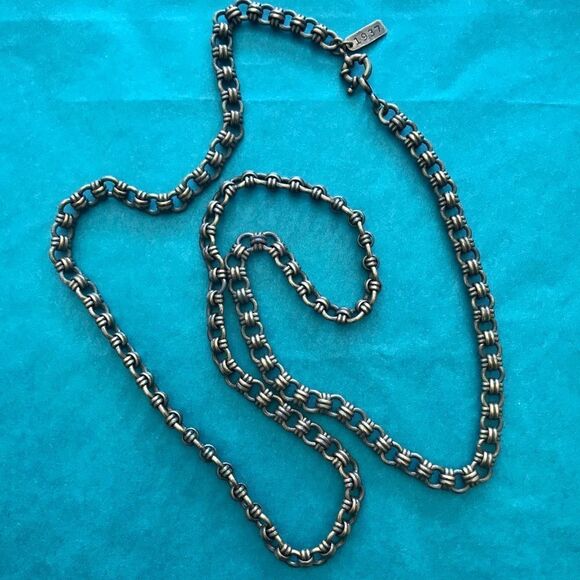 Madewell chain link necklace. - Picture 4 of 10